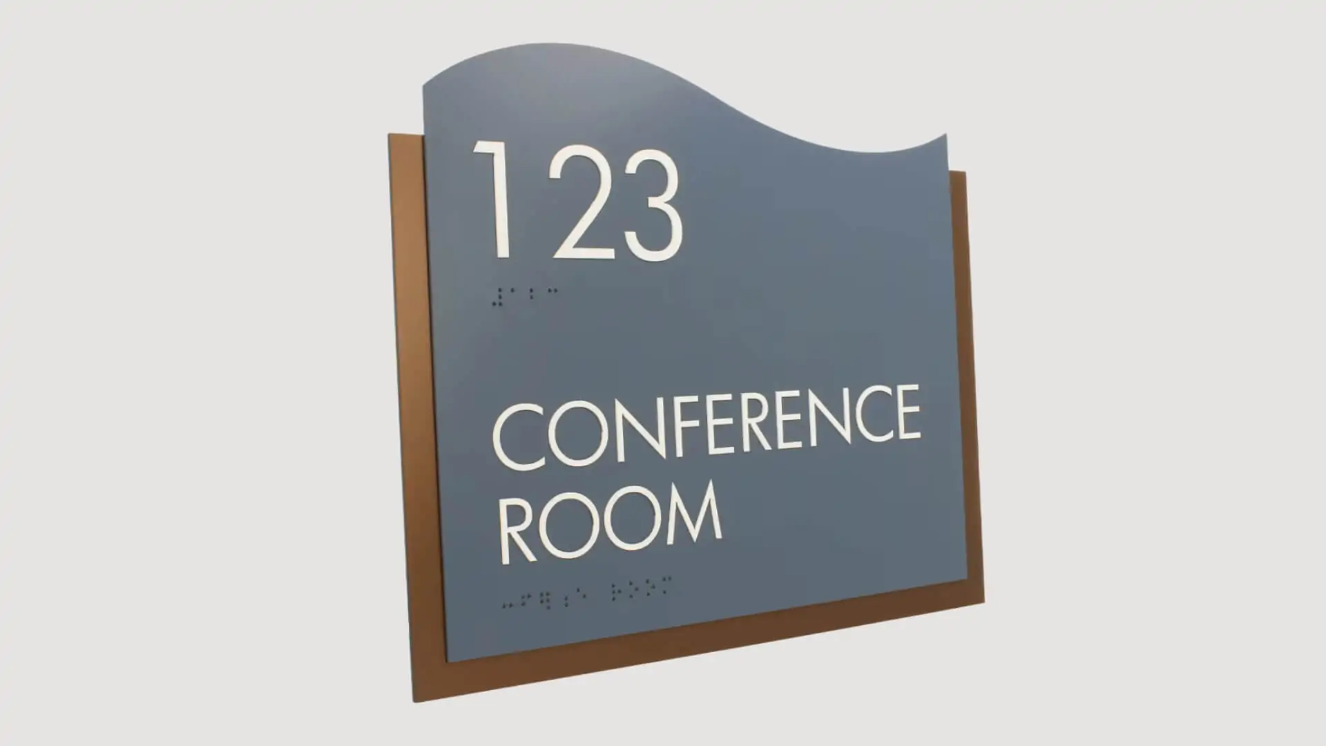 custom identification signage